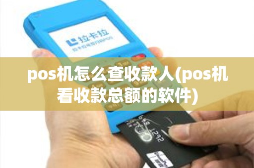 pos机怎么查收款人(pos机看收款总额的软件)