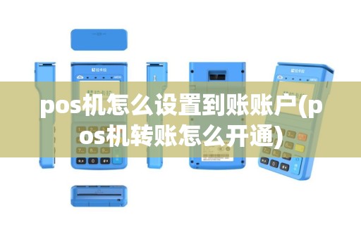 pos机怎么设置到账账户(pos机转账怎么开通)