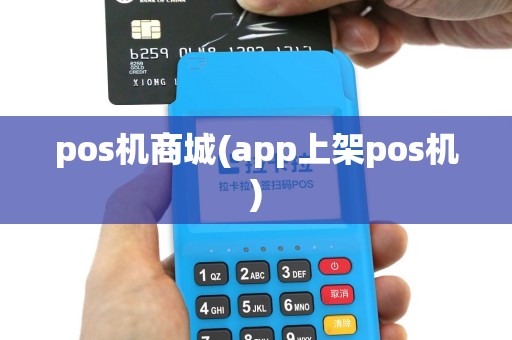 pos机商城(app上架pos机)