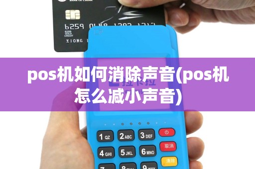 pos机如何消除声音(pos机怎么减小声音)