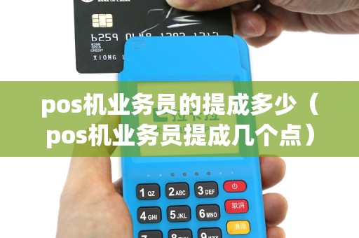pos机业务员的提成多少（pos机业务员提成几个点）