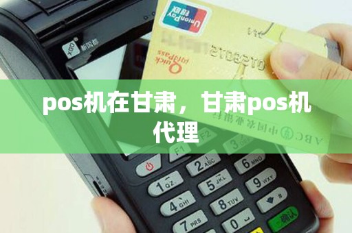 pos机在甘肃，甘肃pos机代理