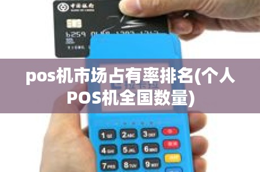 pos机市场占有率排名(个人POS机全国数量)