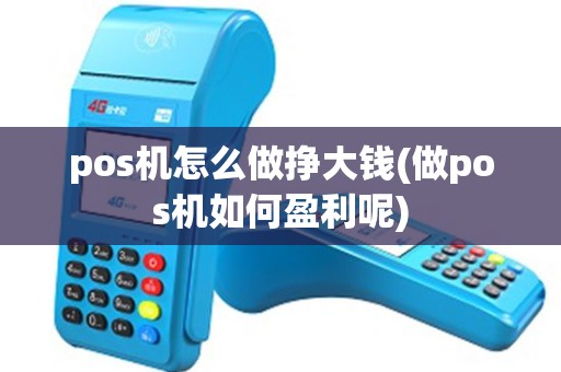 pos机怎么做挣大钱(做pos机如何盈利呢)
