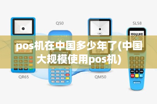 pos机在中国多少年了(中国大规模使用pos机)