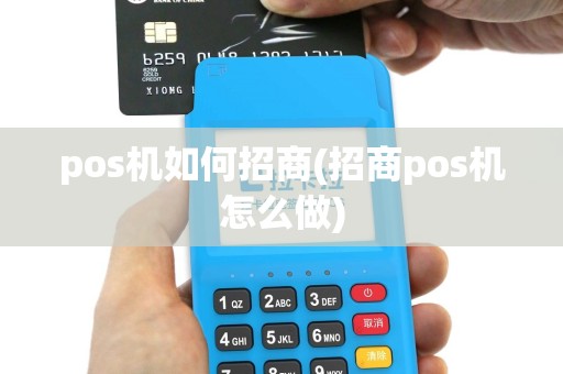 pos机如何招商(招商pos机怎么做)