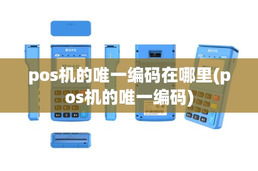 pos机的唯一编码在哪里(pos机的唯一编码)