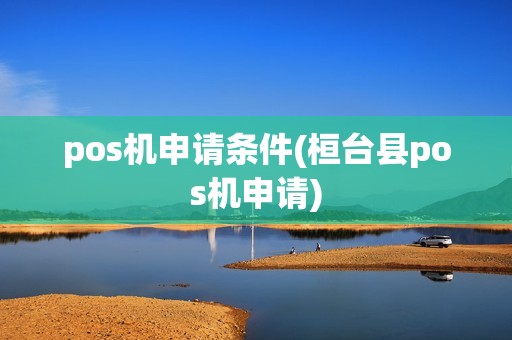 pos机申请条件(桓台县pos机申请)