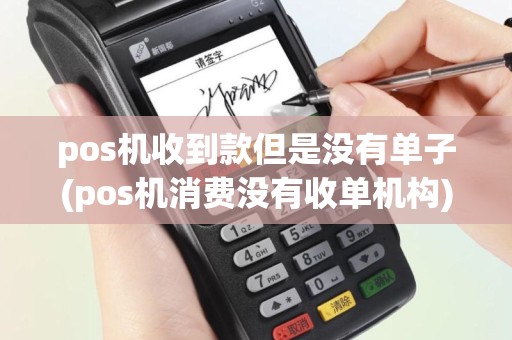 pos机收到款但是没有单子(pos机消费没有收单机构)