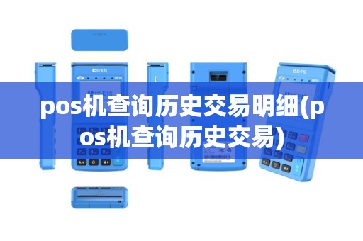 pos机查询历史交易明细(pos机查询历史交易)