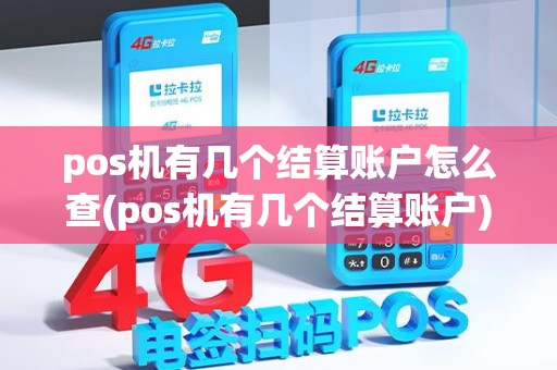 pos机有几个结算账户怎么查(pos机有几个结算账户)