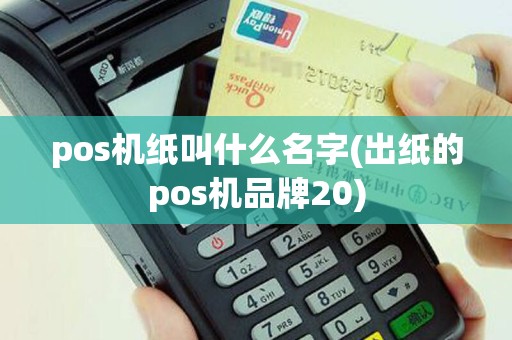 pos机纸叫什么名字(出纸的pos机品牌20)