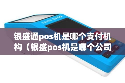 银盛通pos机是哪个支付机构（银盛pos机是哪个公司的）