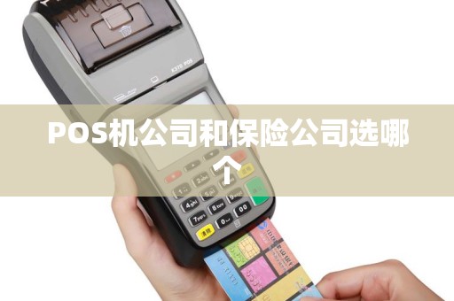 POS机公司和保险公司选哪个
