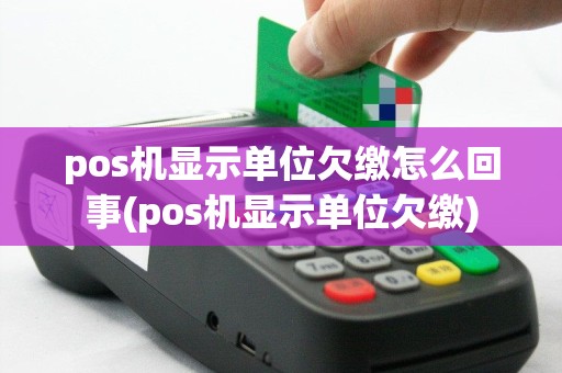 pos机显示单位欠缴怎么回事(pos机显示单位欠缴)