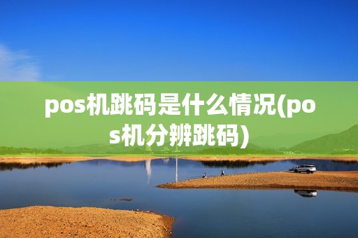 pos机跳码是什么情况(pos机分辨跳码)