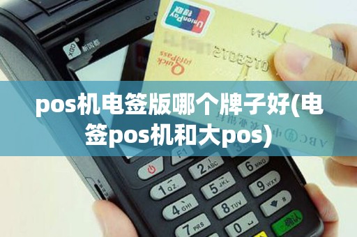 pos机电签版哪个牌子好(电签pos机和大pos)
