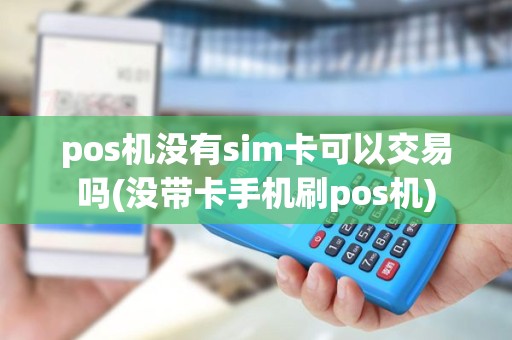 pos机没有sim卡可以交易吗(没带卡手机刷pos机)