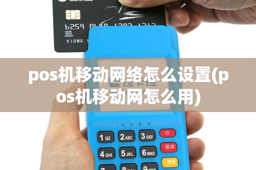 pos机移动网络怎么设置(pos机移动网怎么用)
