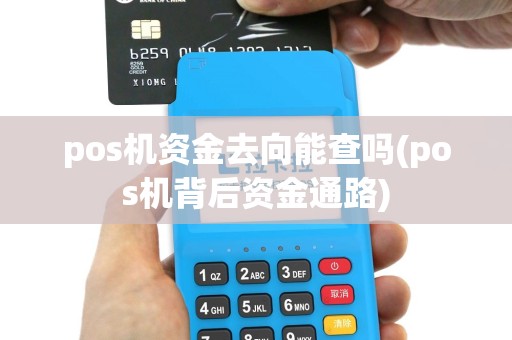pos机资金去向能查吗(pos机背后资金通路)