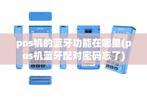 pos机的蓝牙功能在哪里(pos机蓝牙配对密码忘了)