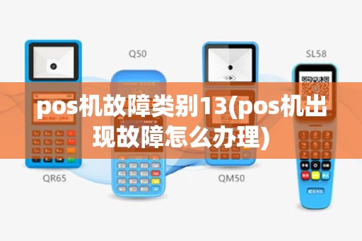 pos机故障类别13(pos机出现故障怎么办理)