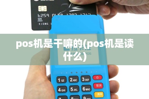 pos机是干嘛的(pos机是读什么)