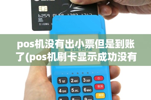 pos机没有出小票但是到账了(pos机刷卡显示成功没有小票)