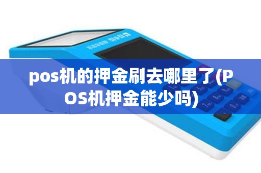 pos机的押金刷去哪里了(POS机押金能少吗)