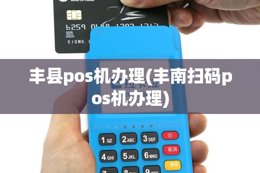 丰县pos机办理(丰南扫码pos机办理)