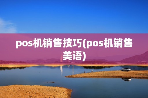 pos机销售技巧(pos机销售美语)