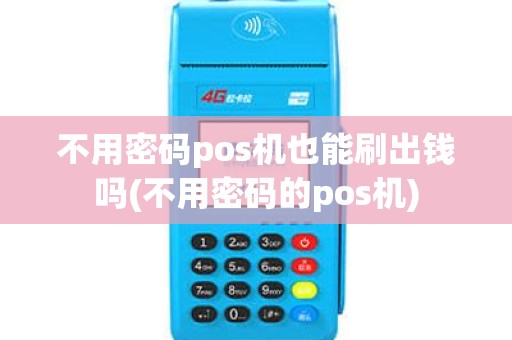 不用密码pos机也能刷出钱吗(不用密码的pos机)