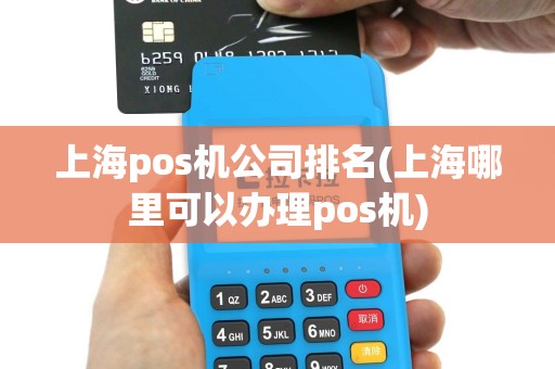 上海pos机公司排名(上海哪里可以办理pos机)