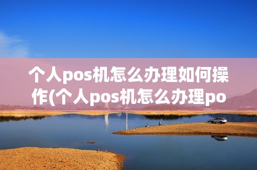 个人pos机怎么办理如何操作(个人pos机怎么办理pos)