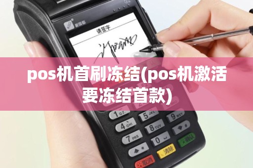 pos机首刷冻结(pos机激活要冻结首款)