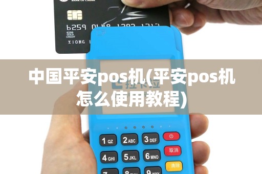 中国平安pos机(平安pos机怎么使用教程)