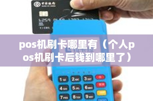 pos机刷卡哪里有（个人pos机刷卡后钱到哪里了）