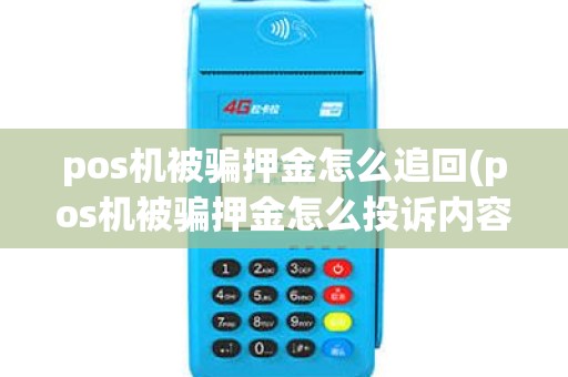 pos机被骗押金怎么追回(pos机被骗押金怎么投诉内容)