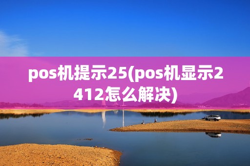 pos机提示25(pos机显示2412怎么解决)