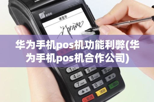 华为手机pos机功能利弊(华为手机pos机合作公司)
