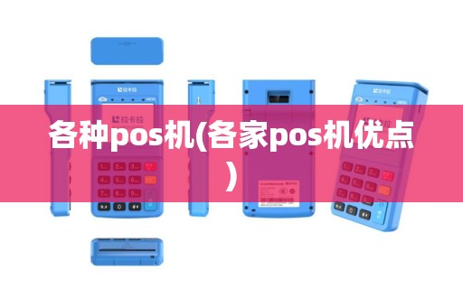 各种pos机(各家pos机优点)