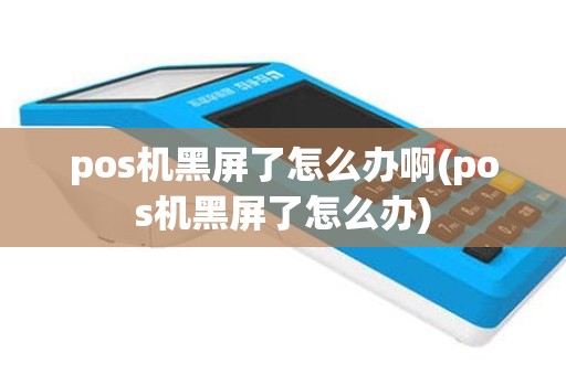 pos机黑屏了怎么办啊(pos机黑屏了怎么办)