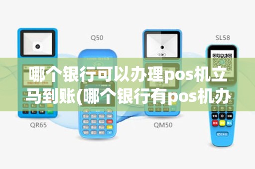 哪个银行可以办理pos机立马到账(哪个银行有pos机办理流程)