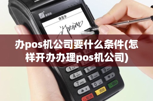 办pos机公司要什么条件(怎样开办办理pos机公司)