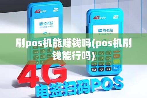 刷pos机能赚钱吗(pos机刷钱能行吗)