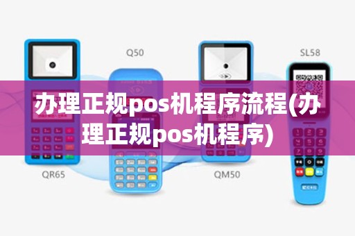 办理正规pos机程序流程(办理正规pos机程序)