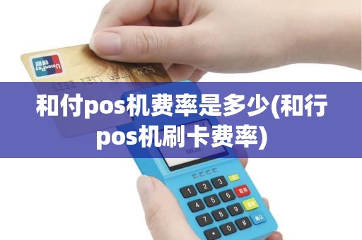 和付pos机费率是多少(和行pos机刷卡费率)