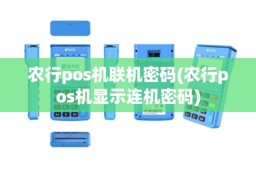 农行pos机联机密码(农行pos机显示连机密码)