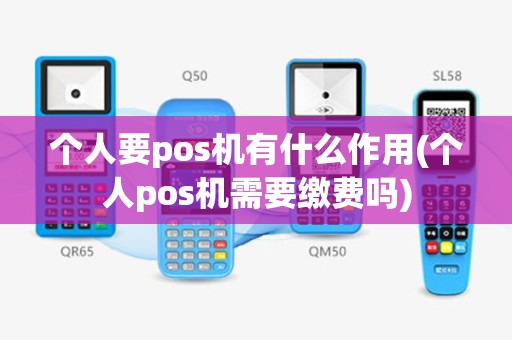 个人要pos机有什么作用(个人pos机需要缴费吗)
