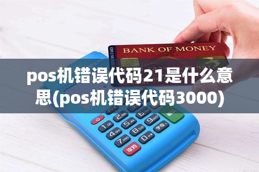 pos机错误代码21是什么意思(pos机错误代码3000)
